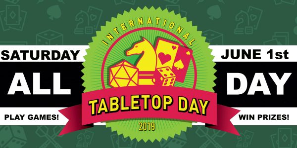 International Tabletop Day logo banner